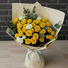 Букет цветов из:  Розы #REPLACE_PRED# Лесной