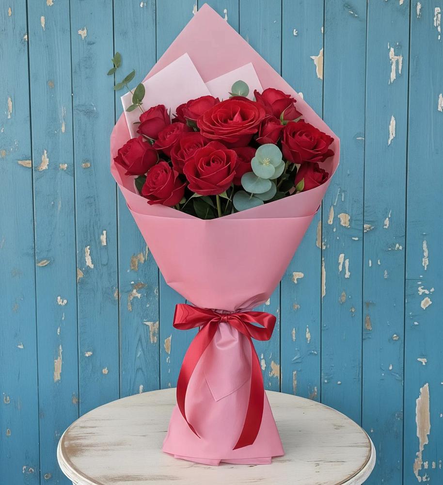 Букет цветов из: Розы в Лесной