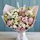 Букет цветов из: Альстромерии и Розы в Лесной
