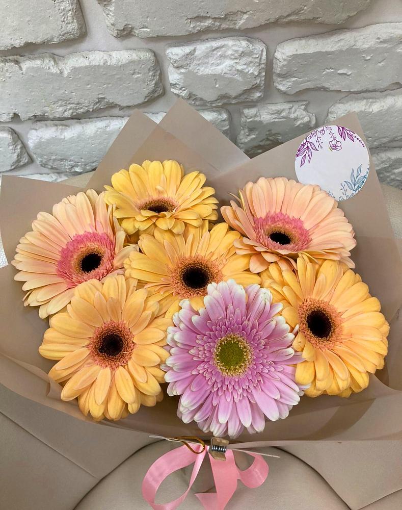 Букет цветов из: Герберы в Лесной