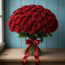 Букет Красные розы Блэк Меджик #REPLACE_PRED# Лесной