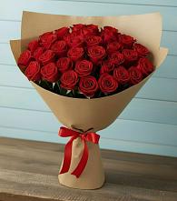 Букет Красные розы Милано в Лесной