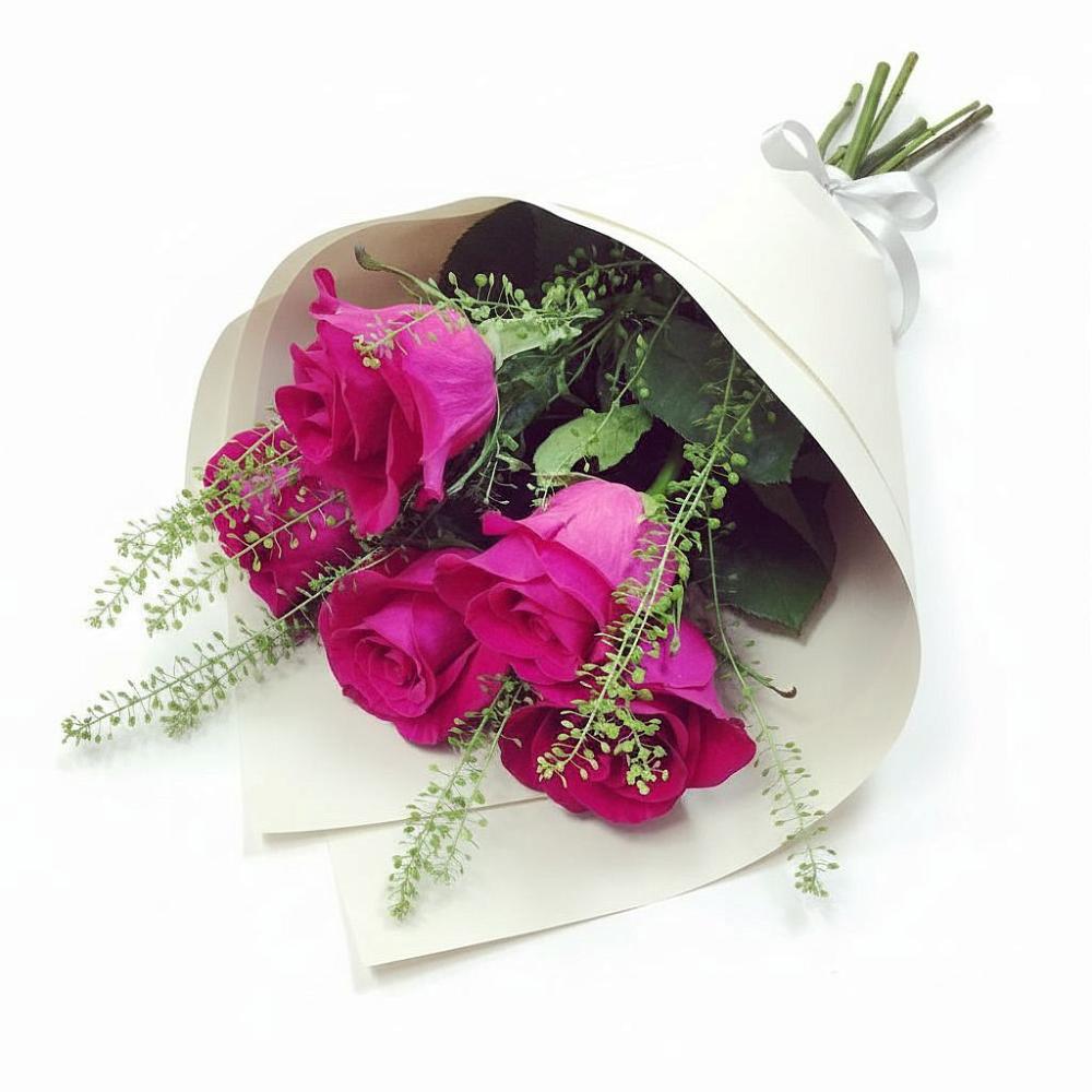 Букет цветов из: Розы в Лесной