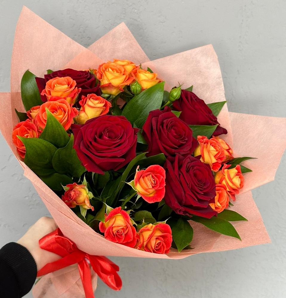 Букет Любовь и восторг в Лесной