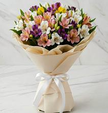 Букет цветов из:  Альстромерии #REPLACE_PRED# Лесной