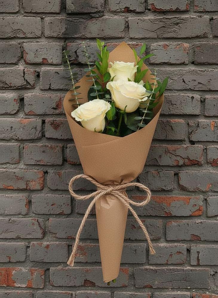 Букет цветов из: Розы в Лесной