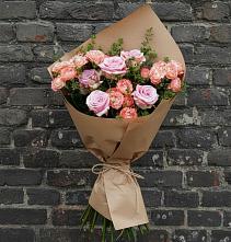 Букет цветов из:  Розы в Лесной