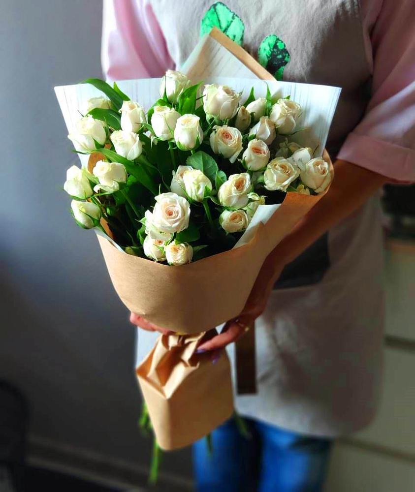 Букет цветов из: Розы в Лесной