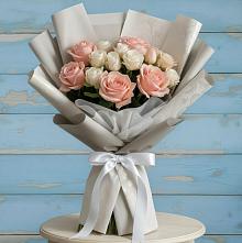 Букет цветов из:  Розы #REPLACE_PRED# Лесной