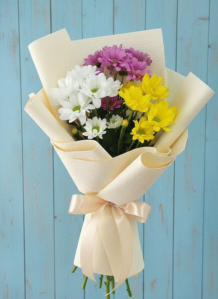 Букет цветов из: Хризантемы в Лесной