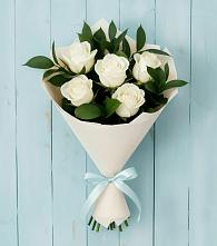 Букет цветов из:  Розы в Лесной