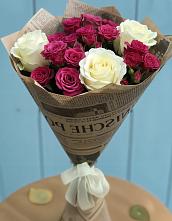 Букет цветов из:  Розы в Лесной