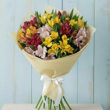 Букет цветов из:  Альстромерии в Лесной