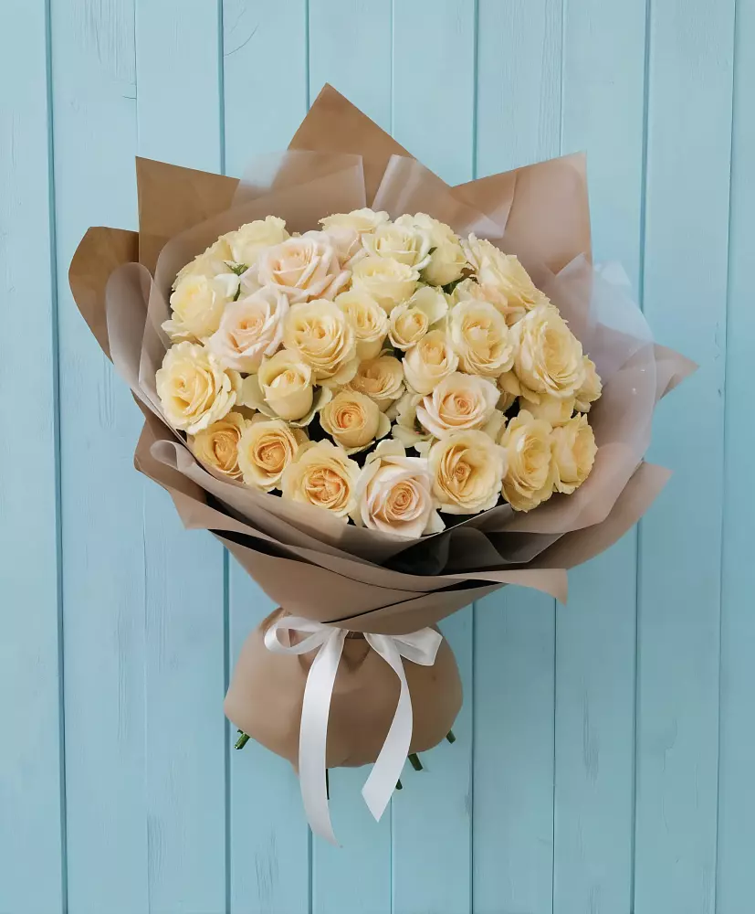 Букет Кремовое облако в Лесной