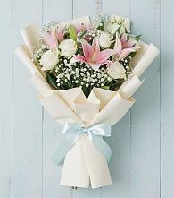 Букет цветов из:  Лилии в Лесной