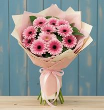 Букет цветов из:  Герберы в Лесной