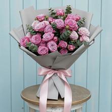 Букет цветов из:  Розы в Лесной